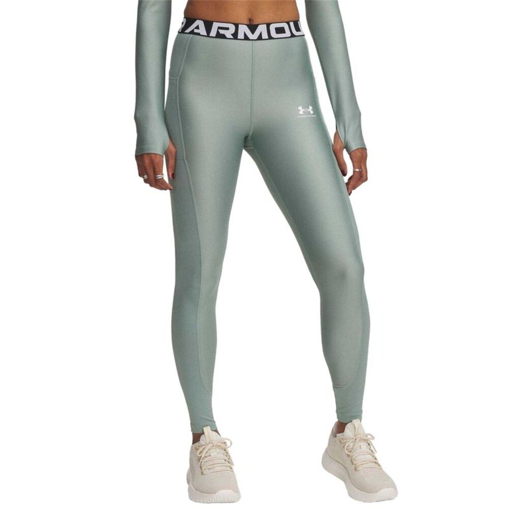 Under Armour Womens/Ladies HeatGear Fitted Leggings / Green